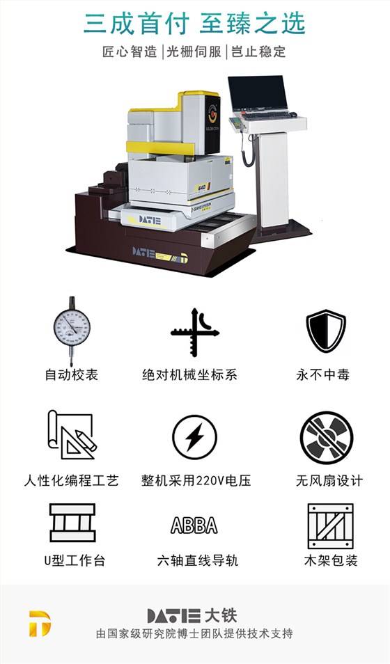 S系列伺服中走丝特点