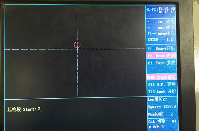 线切割HL系统F12按键失灵原因