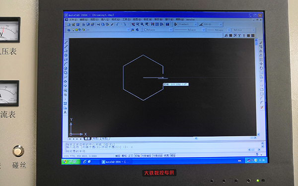 AUTOCUT线切割系统阵列六角操作图文教程1