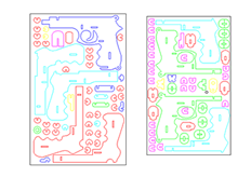 线切割玩具枪,线切割图纸免费下载